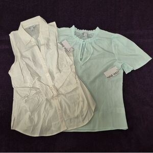 Nine West Summer Tops- Set Of 2